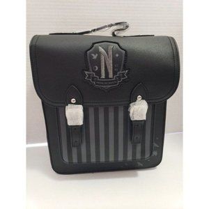 Wednesday Addams Nevermore Academy Mini Backpack - In-Hand